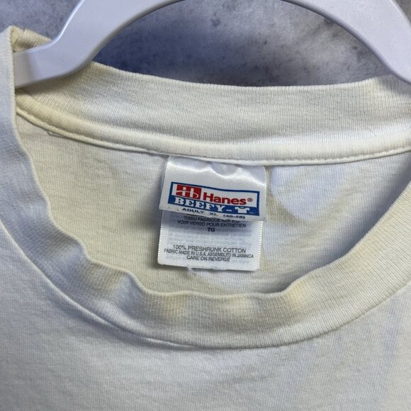 Vintage Soap Box Derby T Shirt Mens L 23x28.5 White Hopetown - Picture 4 of 8